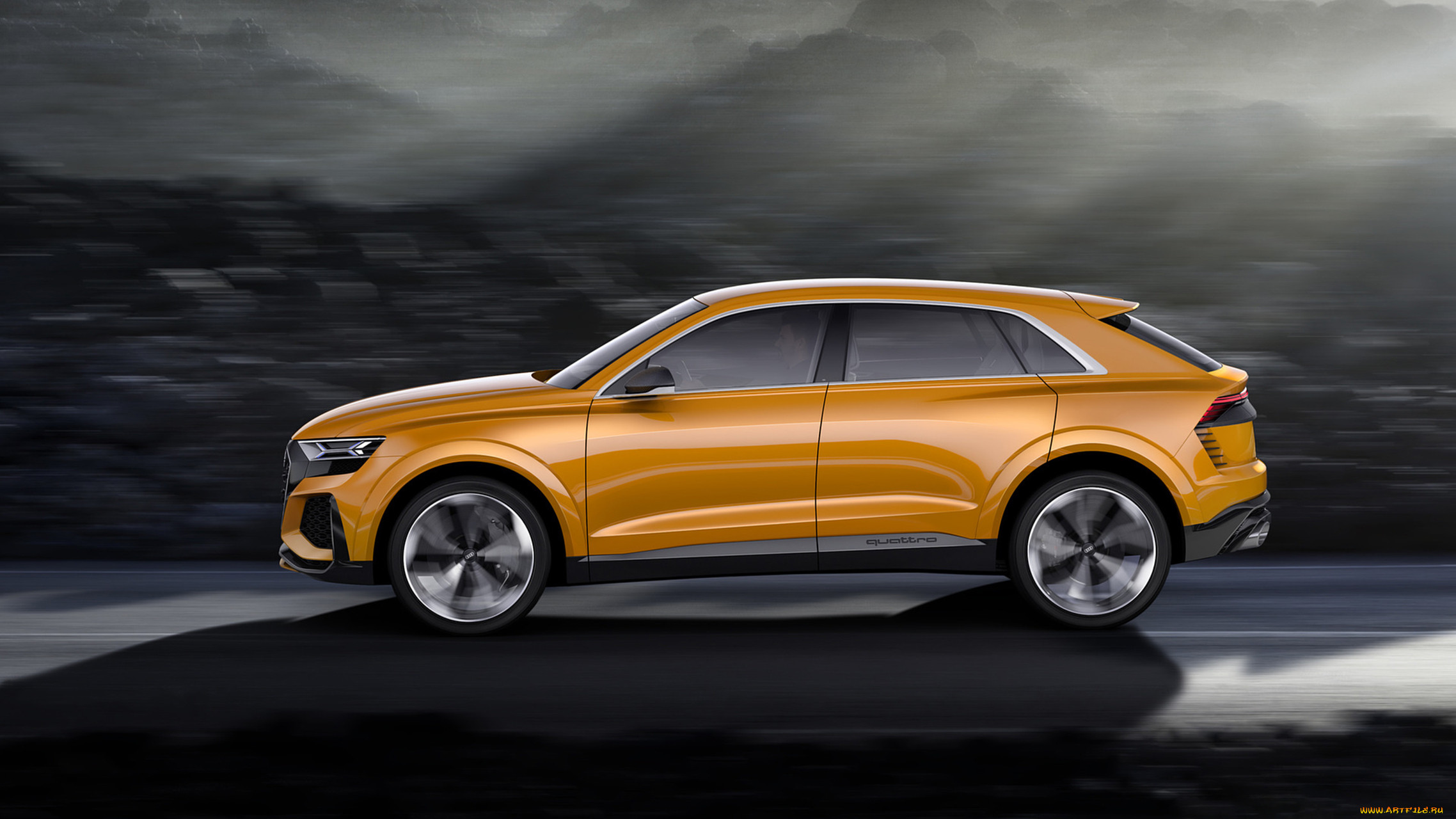 audi q8 sport concept 2018, , audi, 2018, concept, sport, q8